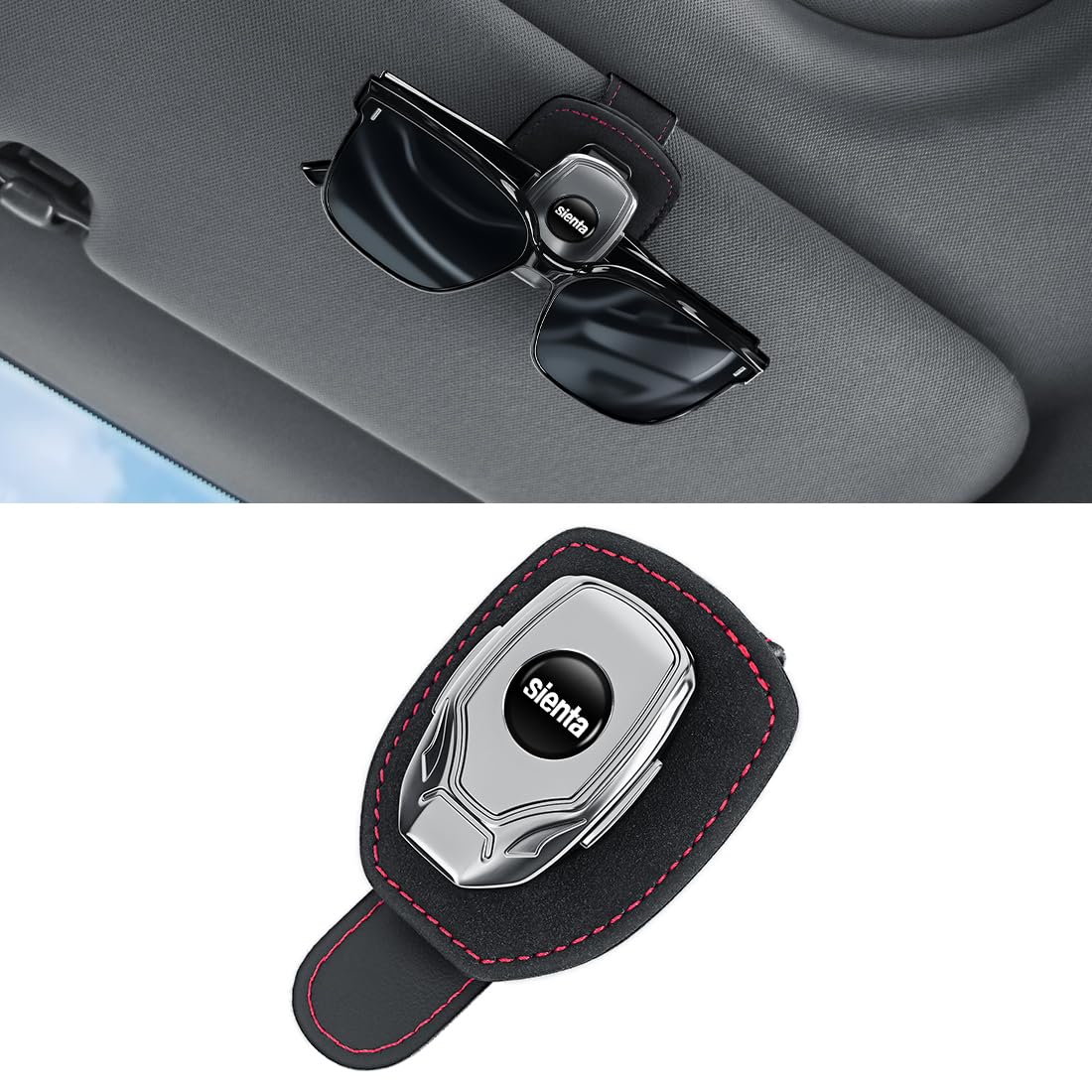 

Sunglasses Holder for Probox Car Multifunctional Glasses Protection Compatible with PROBOX 50 160 165 F High Card Car Glasses Excellent Good Iron Man чёрный