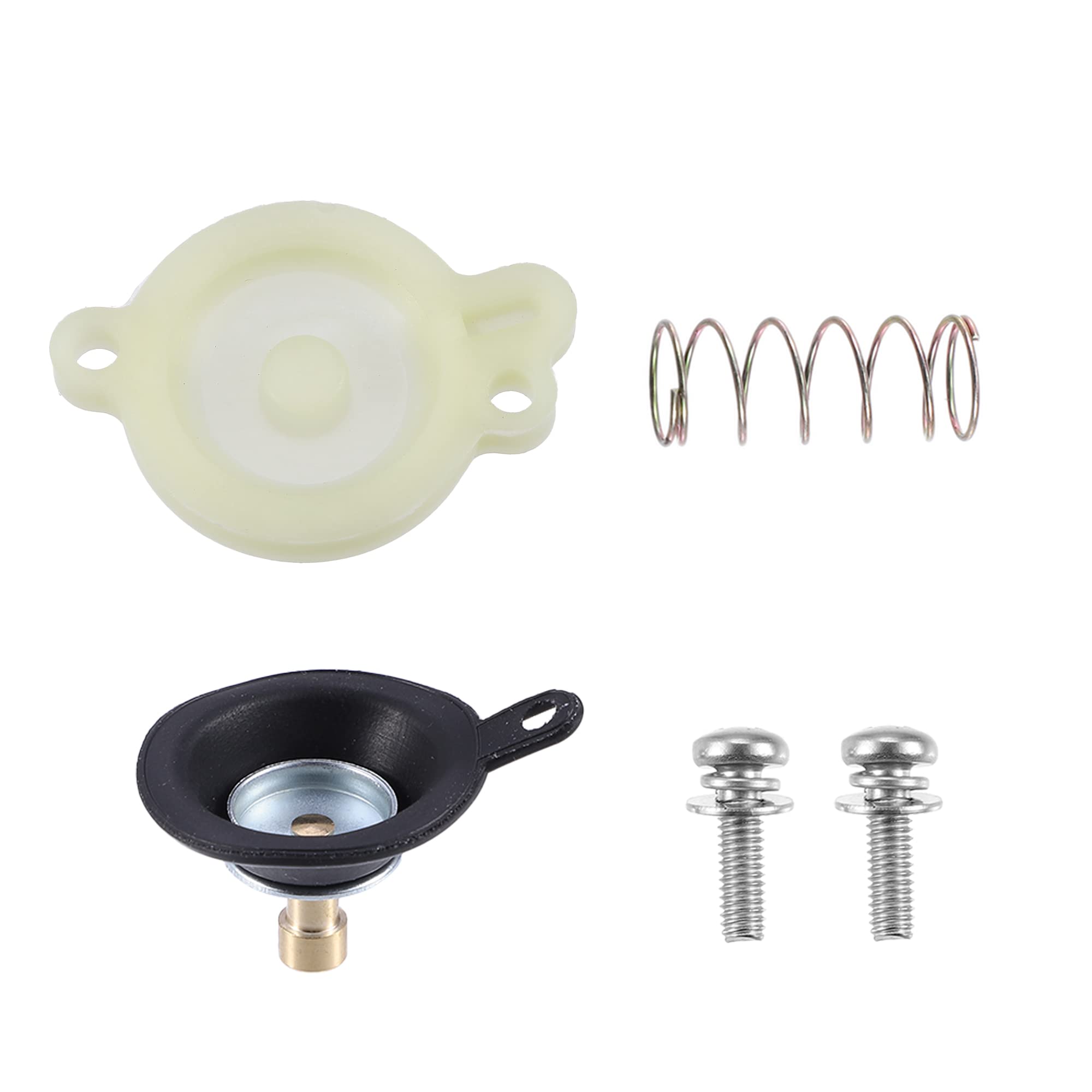 

uxcell Bottom Carburetor Diaphragm Cover Fits 3LD-14958-00-00 Yam aha Fits Road Star 1600 1700 серебряный