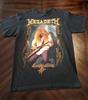 Maglietta Vintage Megadeth di Dave Mustaine S-234XL Maglietta Nera F133 T-Shirt Unisex