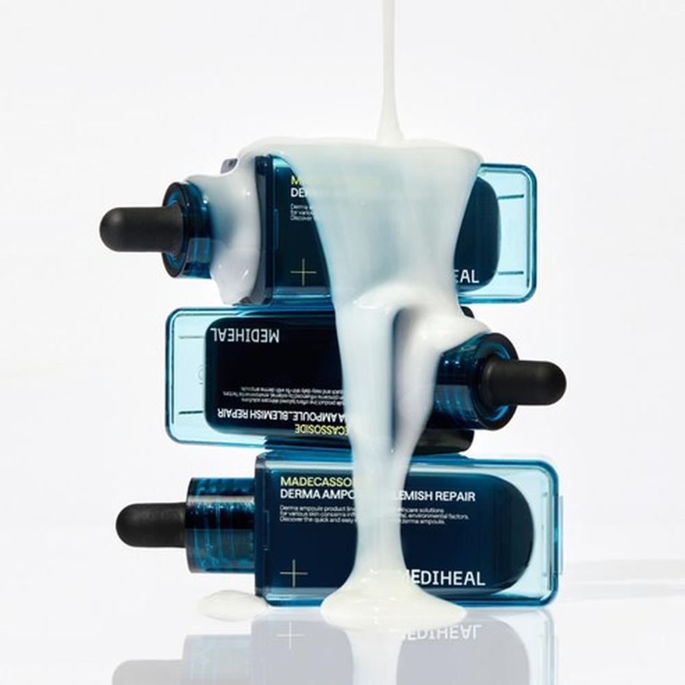 Mediheal Madecassoside Derma Ampoule Blemish Repair 50ml – Cica Repair, Skin Recovery, Korean