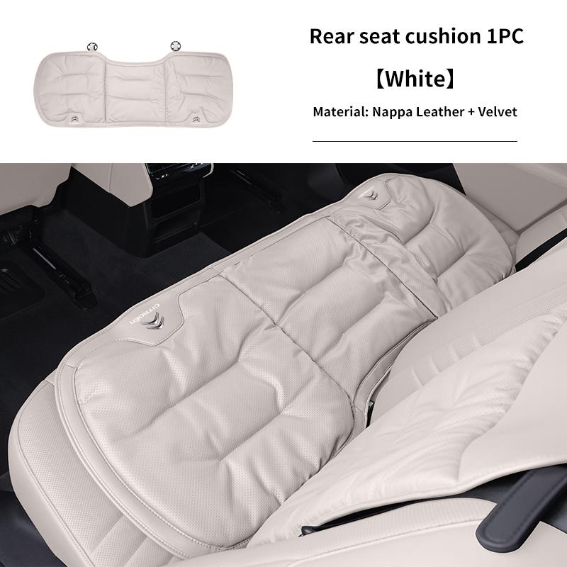 New Luxury Car Velour Leather Cushion Breathable Back Seat Cushion Seat Cover Tools For Citroen C4 C3 C5 C1 C2 VTS Berlingo Cely