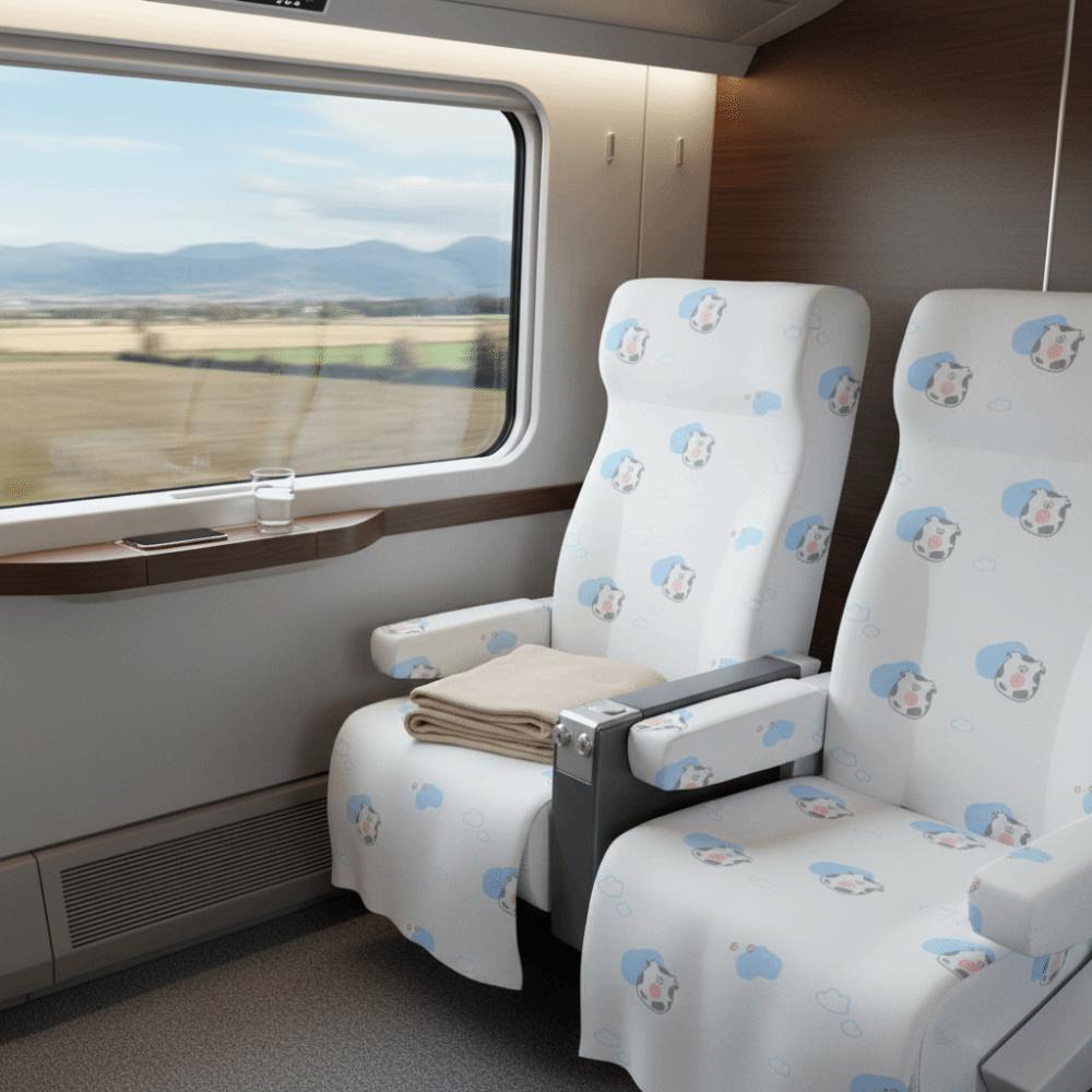 5Bags Hygienic Disposable Seat Covers Dirt-proof Portable Non-woven Fabric Cover Lightweight Breathable Armrest Covers Taxi