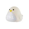 Creative Bird Alarm Clock with Smart Timer and Night Light - Silent, Luminous Bedside Clock for Students