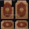 Bohemian Car Floor Mats Non Slip Soft Washable Universal Auto Foot Pads Vintage Interior Rugs