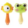 Handheld Shaker Toy for Infant Cartoon Duck Shape Newborns Gift Fun Activity Baby Shaker for 0-12 Month Baby Sensory Toy