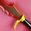 24inch Solo Leveling Katana Mizushino Shun Sword Anime Ninja Knife Wooden Real Japanese Katana Samurai Sabre Cosplay Prop Toy
