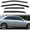 In-Channel Rain Guards Compatible With 2001-2005 Sport Trac 1997-2001 Mercury Mountaineer 1991-2001 Explorer Side Window Visor Wind Deflector Vent