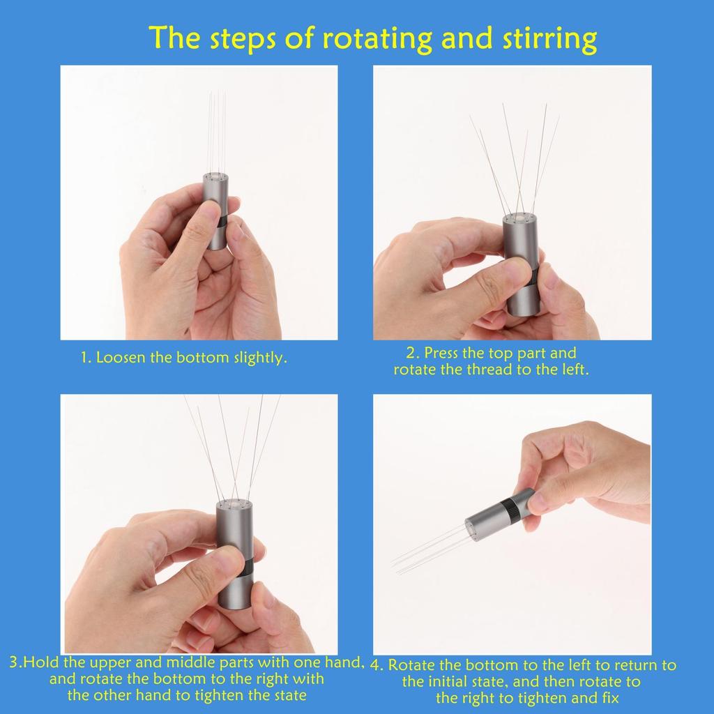 Stirrer, Reusable with Stand Type Distributor