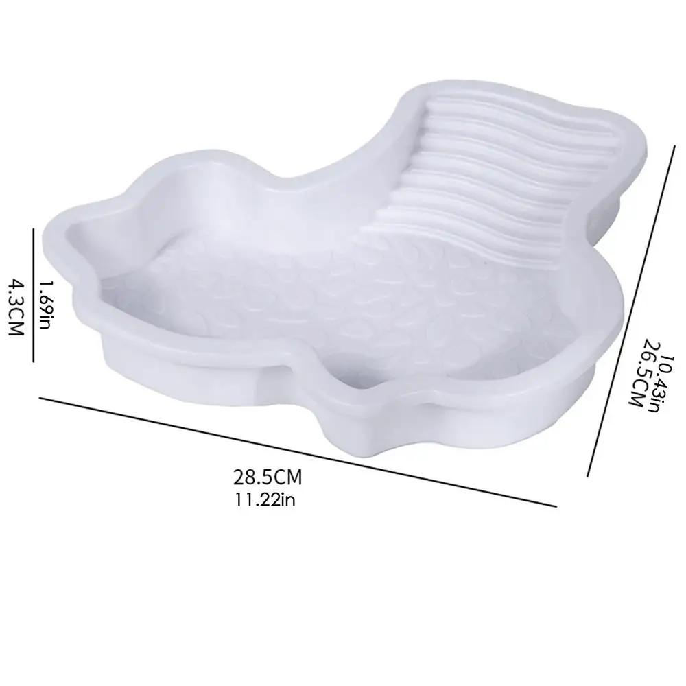 Reptile Bathing Pool Amphibians Accessories Large with Ramp Reptile Water Bowl for Tortoise Turtle Hamster Scorpion Leopard