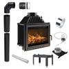 KRATKI MAJA 8 kW fireplace insert + accessories