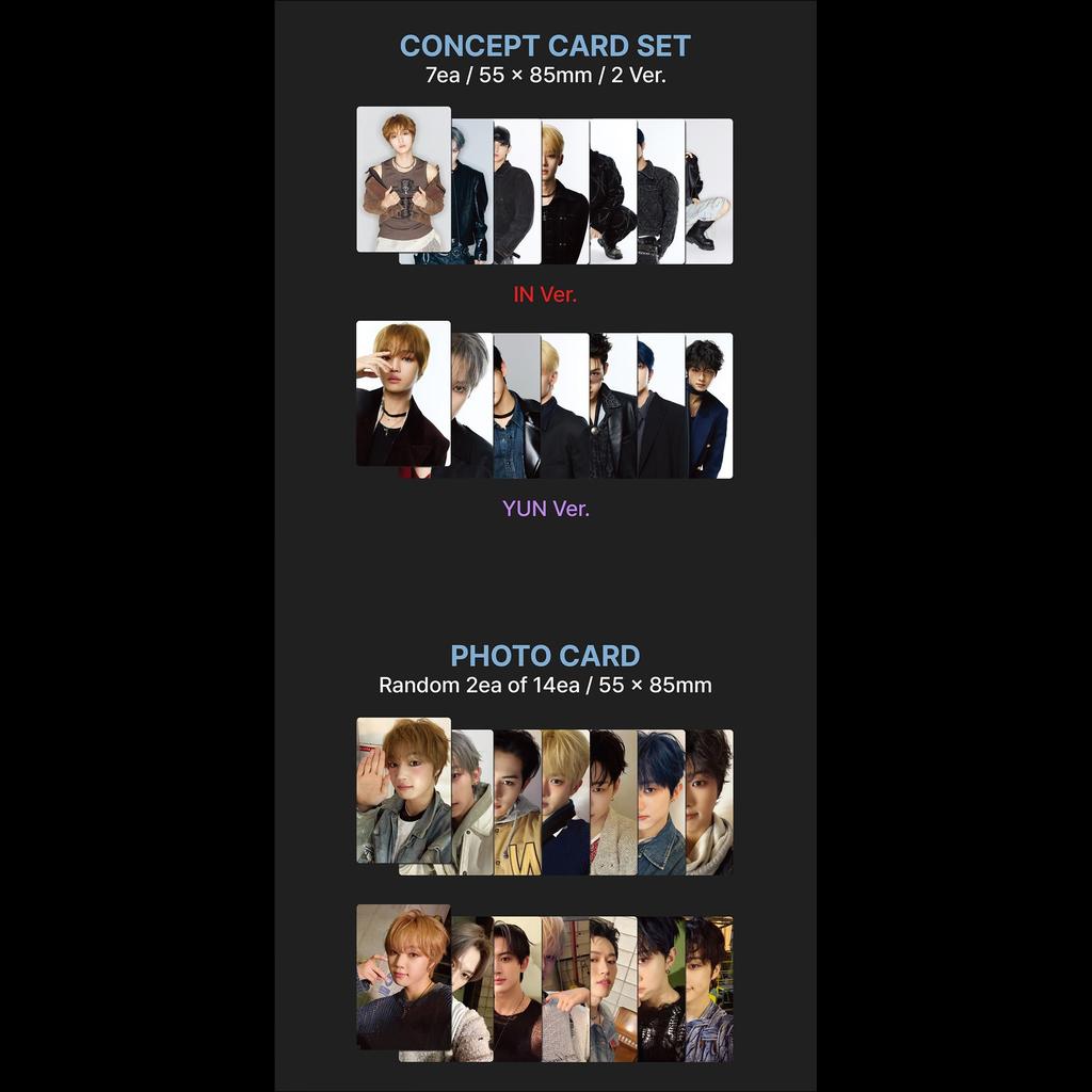 YOUNITE 8TH EP [INYUN Part.1] POCA Album (IN Ver. / YUN Ver.) + Free Gift