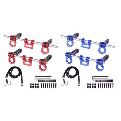 Heavy Duty Adjustable Bumper Set for 1/10 Scale Remote Control Cars Off Road Performances