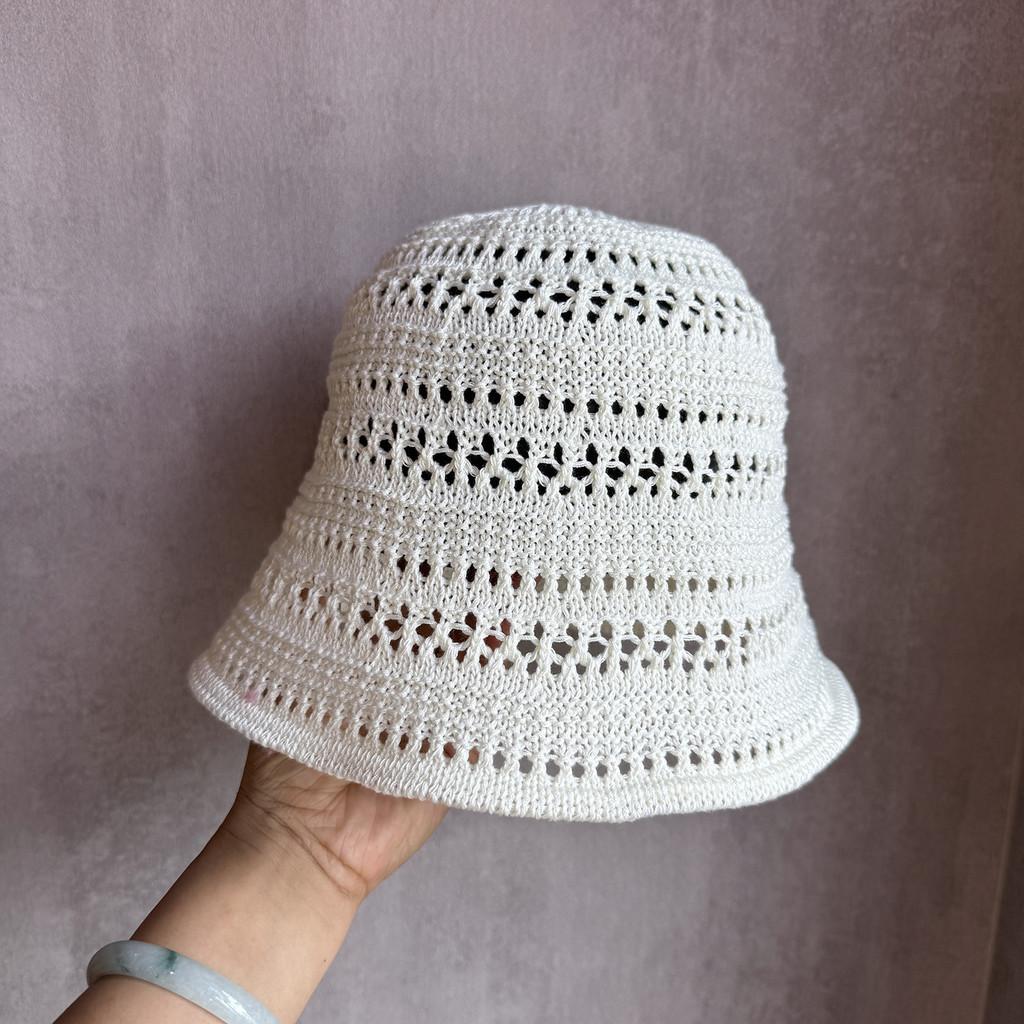 

Летняя женская сетчатая шляпа от солнца в корейском стиле с широкими полями для путешествий на открытом воздухе белый