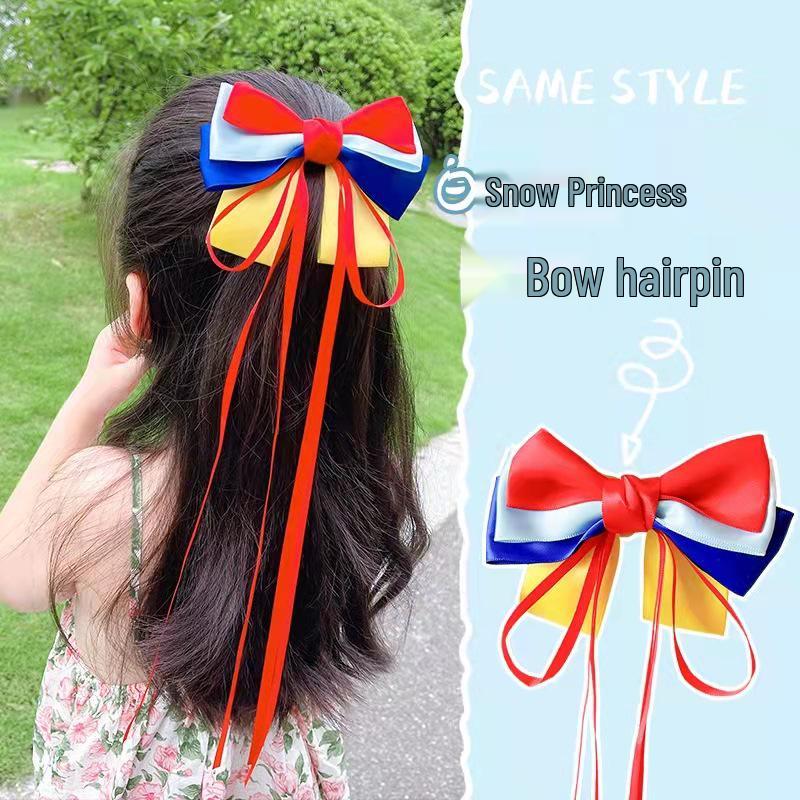 

Snow White Butterfly Hairpin: Cute Korean Hair Accessory for Girls, Perfect for Top of Head or Back Clip.