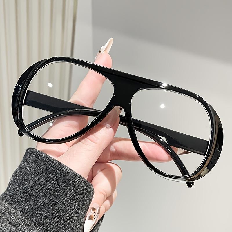 INS Popular Oversized Pilot Sunglasses in Vintage Aviator Sun Glasses Women Man Trendy Luxury Brand Design Outdoor Shades