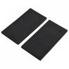 Sander Back Pads 18.5x9.3x0.8cm Black Easy Installation