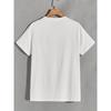 1pc Women'S Casual T-Shirt with "Black Sheep" Quote, Round Neck, Stretchy Fabric, Summer Season, Printed Graphic Tee