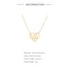 S925 Sterling Silver Style, Heart-Shaped Letter Necklace, Mother'S Day Gift, Temperament Women'S Collarbone Necklace.