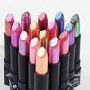Wasserdichter Metallischer Lippenstift mit Glitzer-Finish - 15 Lebendige Farben