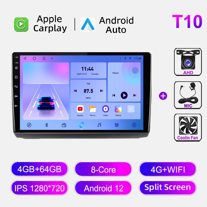 Android For Renault Trafic 2001-2010 Car Radio Multimedia Player Navigation GPS Stereo Autoradio WIFI 4G Head Unit Carplay BT