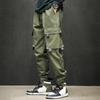 Streetwear Black Men's Harem Joggers Pants Men Cargo Pants Hip Hop Casual Pockets Sweatpants Male Oversized Trousers