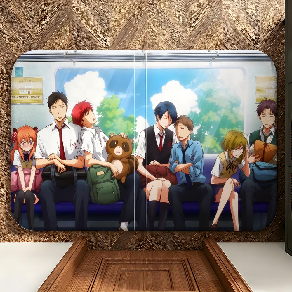 Anime Monthly Girls Nozaki-kun Floor Mat Soft Flannel Floor Mat  Suitable for Entryways, Living Rooms, Bedrooms, and Bathrooms