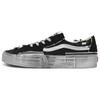 Sk8-Low Reconstruct Unisex Black White Canvas VN0009QSBP7