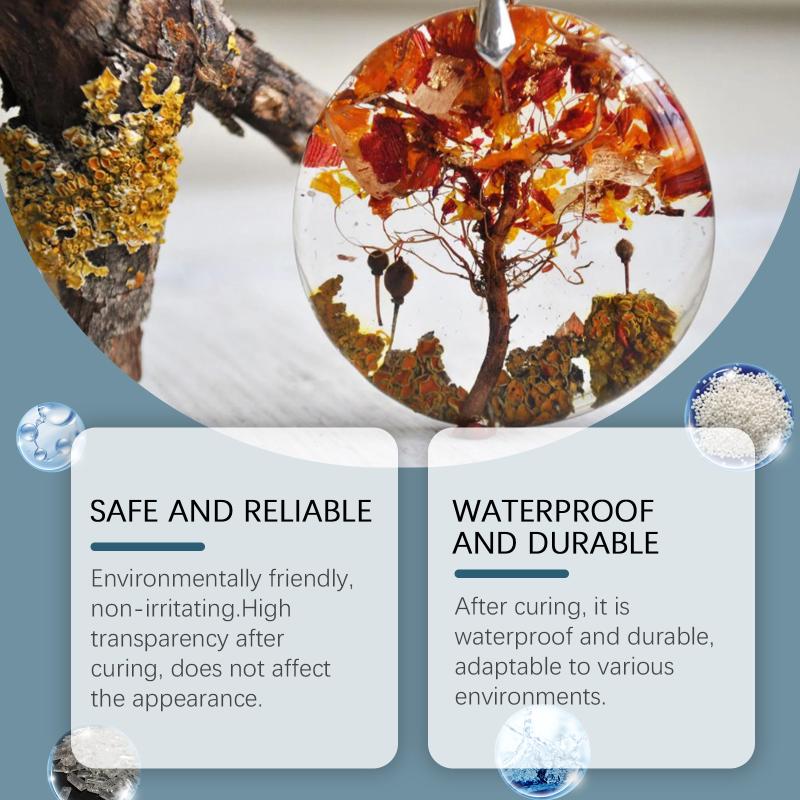 UV Resin Glue for Jewelry Making Quick Dry Solar  Ultraviolet Light Activated Fast Drying DIY Crafts