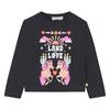 Billieblush Girls Land Of Love Jersey Long-Sleeved T-Shirt