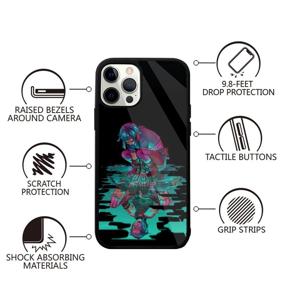 J-Jinx Arcane L-LOL Phone Case For iPhone 16,15,14,13,12,11,Plus,Pro,Max,Mini Magsafe Magnetic Wireless Charging