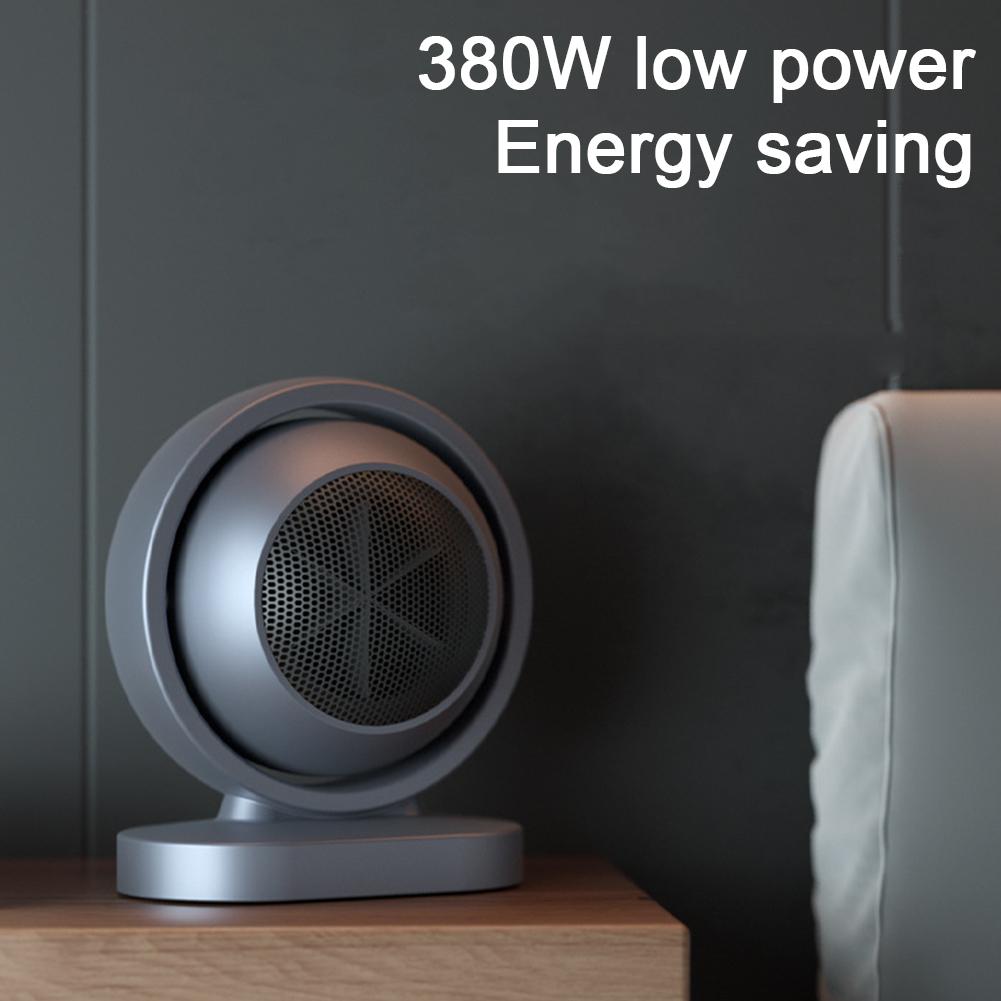 380W Electric Heater Desktop Heating Machine Quick Heat Warm Portable Heater Warmer Machine Household Fan Heater Fast Heating