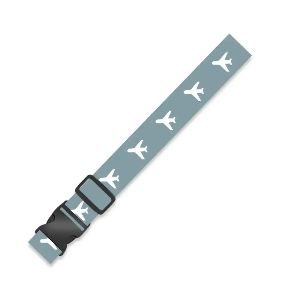 Polyester Fibre Luggage Buckle Strap Adjustable Anti-theft Baggage Tie Down Belt Anti-lost Elastic Suitcase Belts Travel Props