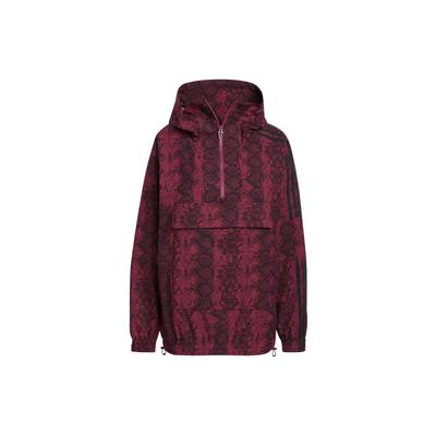 adidas X Ivy Park Co-Branded Snake Print Hoodie Men Hoodie Cherrywood-Red HH9826