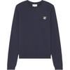 FW24 Logo Pattern Crewneck Sweatshirt Women Sweatshirt Dark-Blue LW00302KM0001-P476