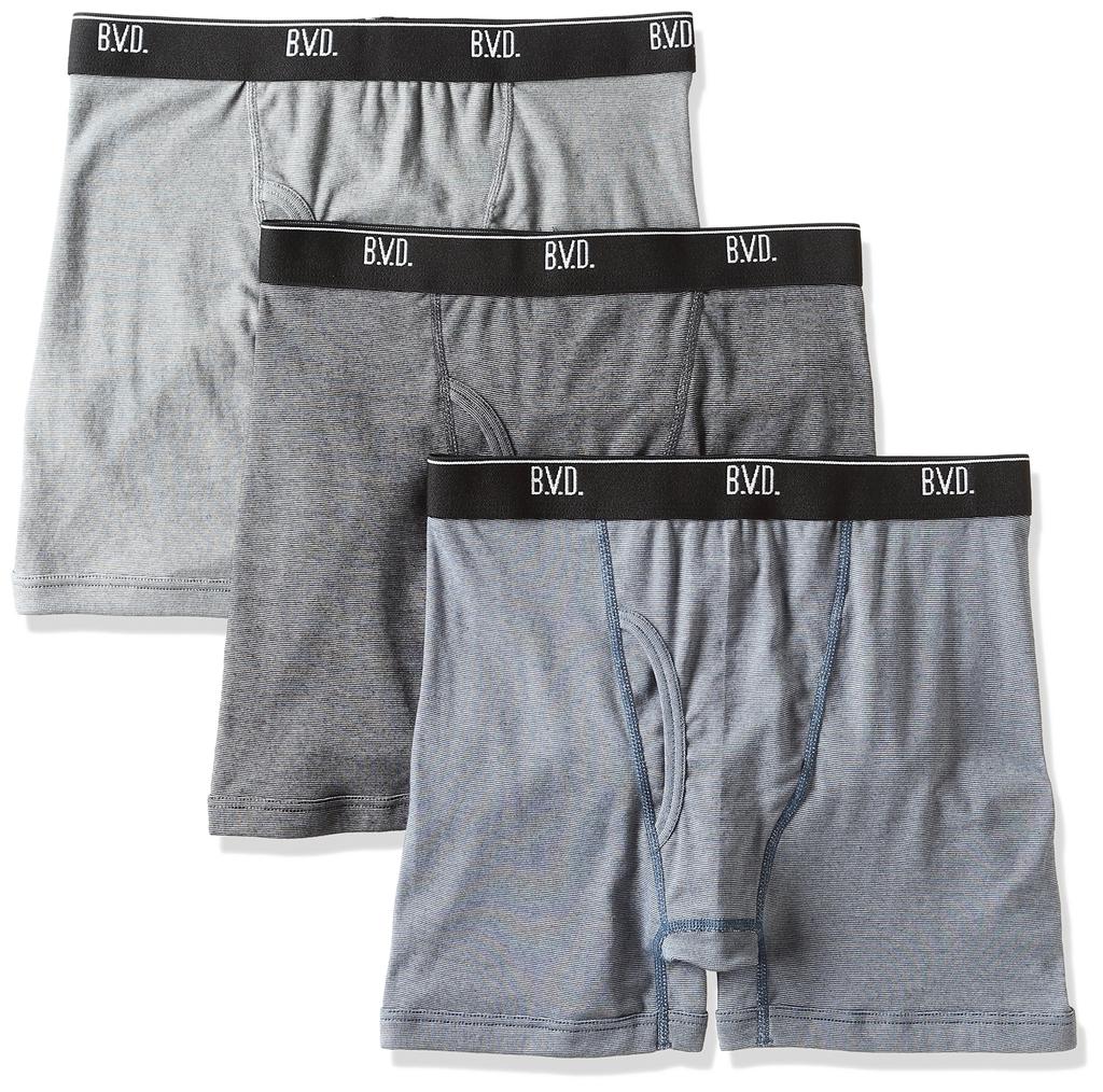 Boxer Front Boxer Moisture Quick Loose All Size L [B.V.D.] Briefs, 3-Piece Set, Opening, Shorts, 3P, Wicking, Drying, Fit, Seasons, Men's, Assorted,