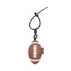 Cartoon 3D Rugby Football Pendant Volleyball Car Key Ring Personality Ball Leather Keychain  Gift
