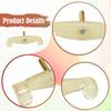 Violin Shoulder Rest Feet Repair Parts Anti Slip Rubber Compact Easy To Install Universal Musical