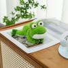 Sitting Frog Cute Animal Plush Keychain Cartoon Pendant Bag Gift Decorations