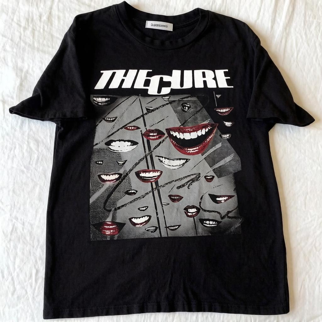 

The Cure Bands 90s Rare Design Unisex Summer New Casual Fashion Cotton Tshirt Cheap Clothing Y2k Clothes Unisex Unisexs Tshirts XL