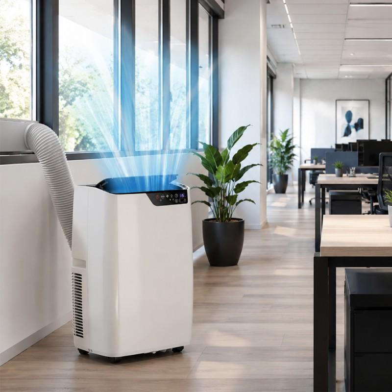 Climatiseur Monobloc Réversible - 14000 Btu - 4 Kw - Jusqu'à 35 M²