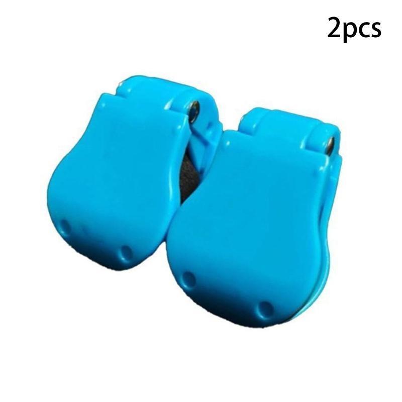 1/2/4Pcs Multifunctional Fishing Rod Holder Fixer Clip Straps Portable Beach Fishing Pole Holder Compact Design Fishing Tools