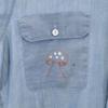 BIG MAC 70s vintage Long sleeve Chambray shirt M Blue PENN-PREST Men's Used