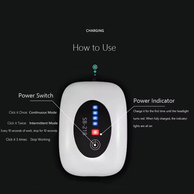 4800mAh Aquarium Sauerstoff Luftpumpe Kompressor Aquarium USB Aufladung Klein Tragbar Abzug Ultra Leise Innen Außen Angeln