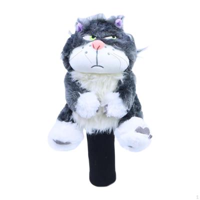 Golf Club Head Cover Guard for Adults Anti Scratch Plush Novelty Animal Shaped