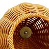 Bird Nest For Cage Artificial Rattan Breathable Handmade Nest Bird Cage Toys For Small Parrots Canaries Nesting Living Room Home