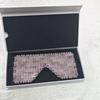 Natural Stone Pink Crystal Jade Eye Mask