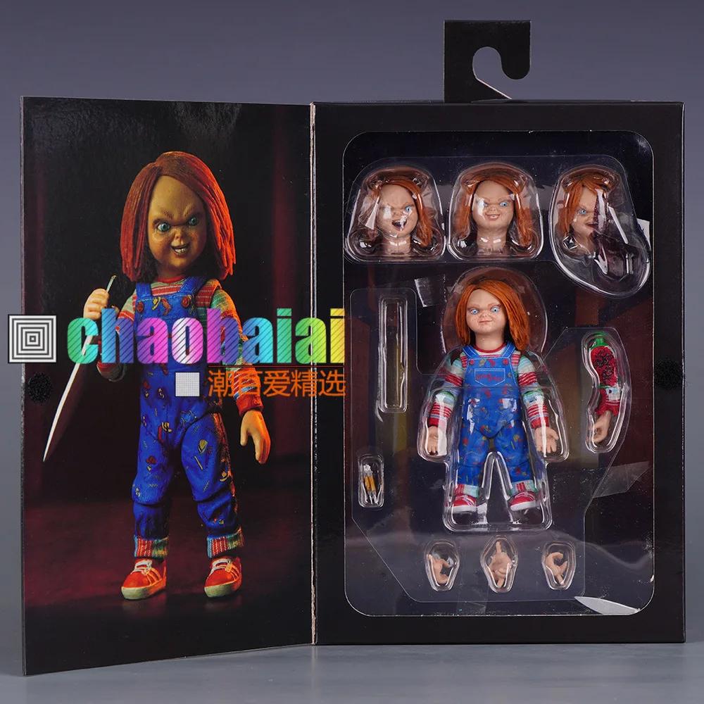NECA Ultimate Chucky Doll Child's Play PVC Action Figure Model Toys Birthday Gift