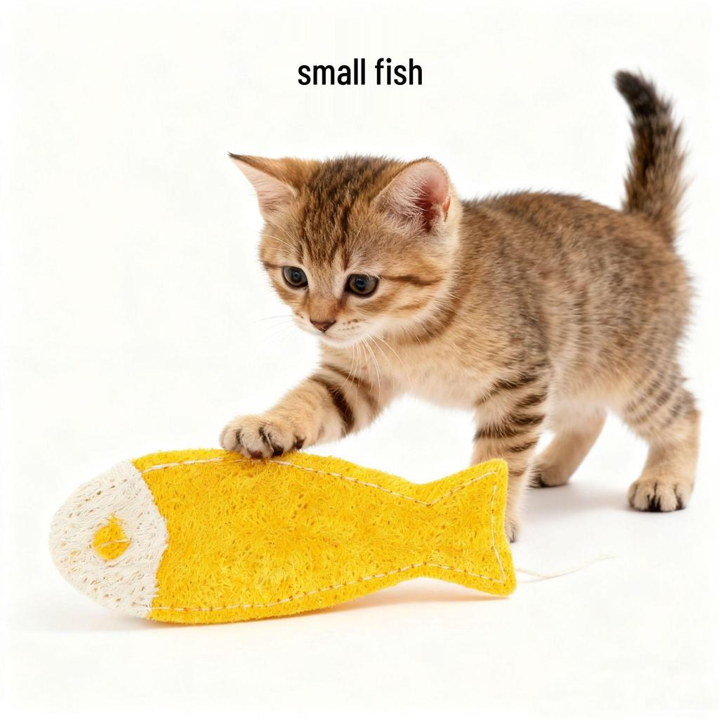 Loofah Catnip Teaser Stick: Self-Entertainment & Teeth Grinding Toy for Cats