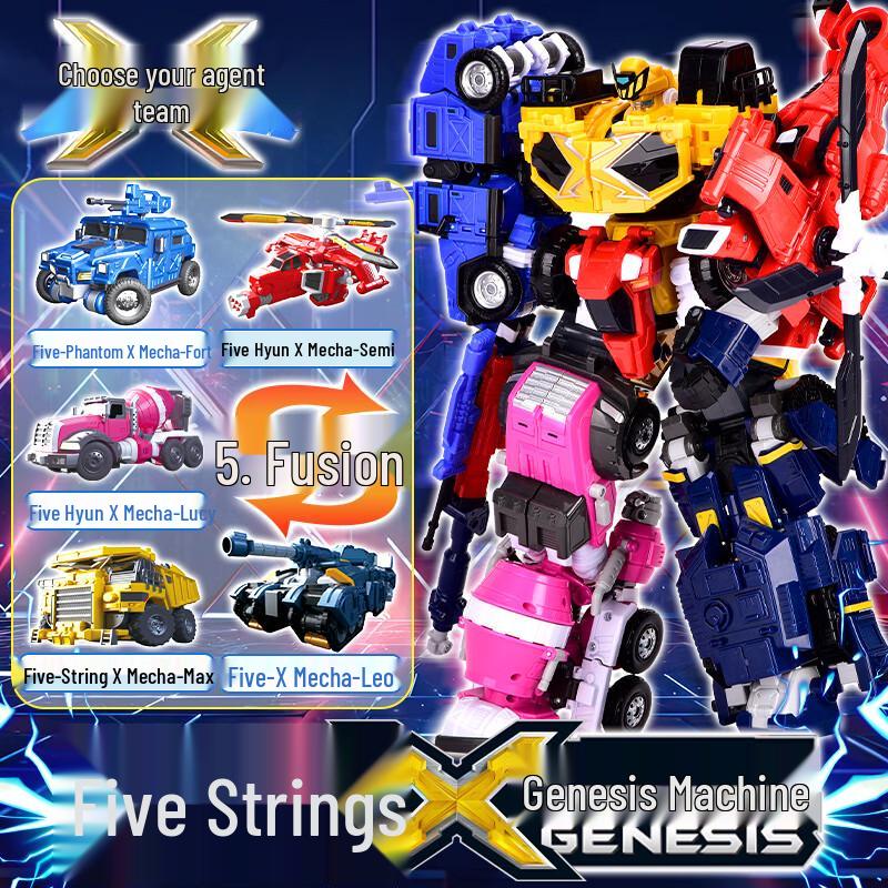 Mini Force X 5th Anniversary Transforming Mecha Robot