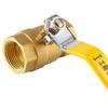 Haisidick Brass Manual Two-Piece Ball Valve